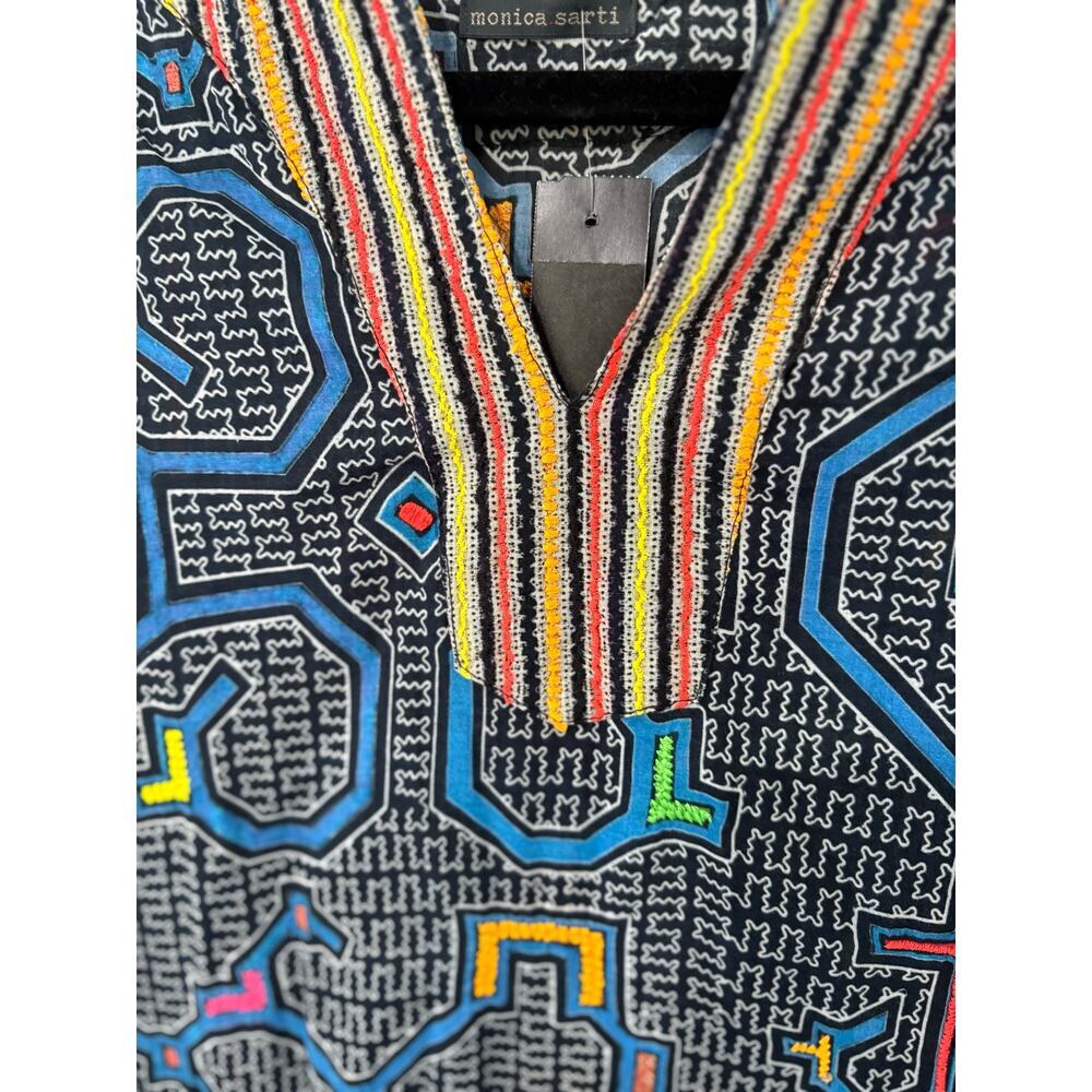 Monica Sarti Kaftan Cover Up Size S/M - Picture 5 of 8